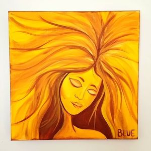 Sun Goddess Painting